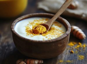 ماست و زردچوبه برای لاغری