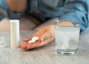 قرص جوشان برای چاقی صورت