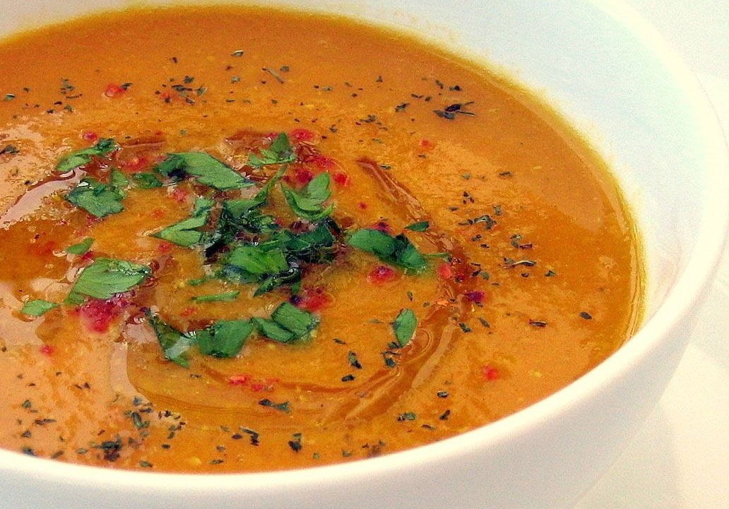 سوپ عدس - ناهار رژیمی ایرانی