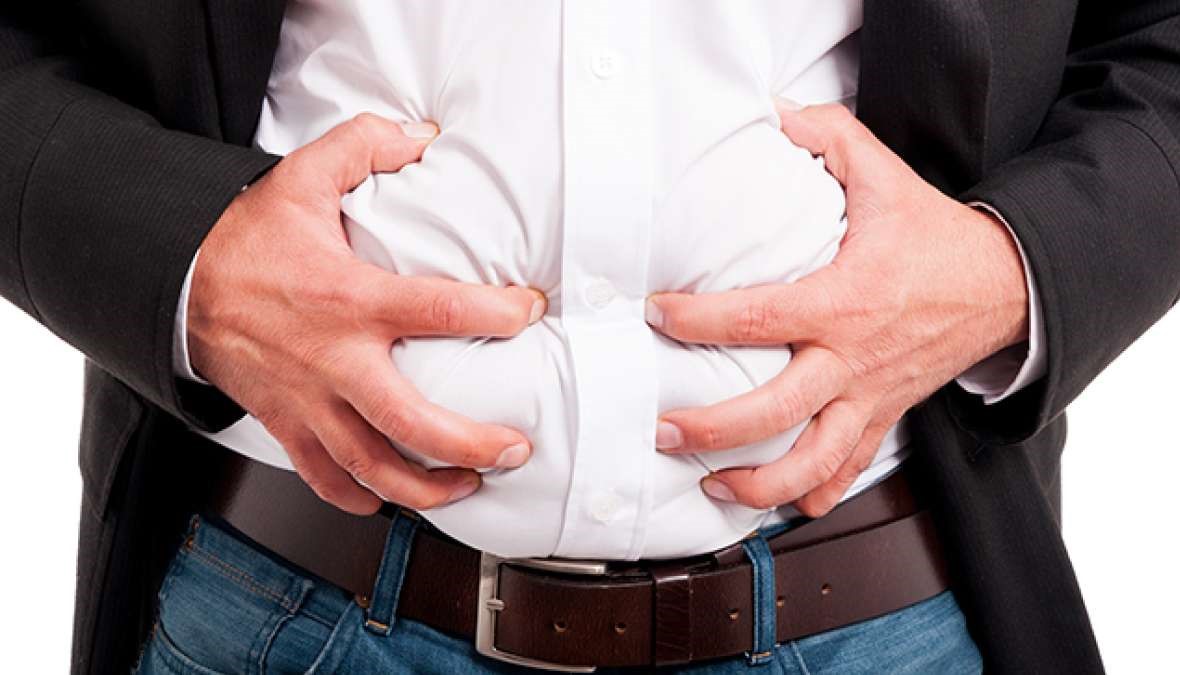 نفخ شکم - درمان نفخ شکم در خانه