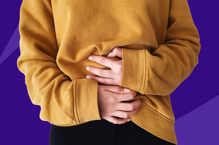 درمان نفخ شکم در خانه