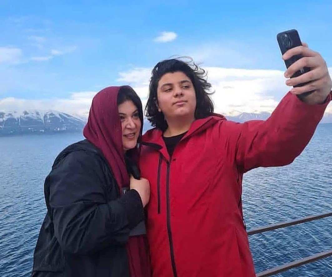 ریما رامین فر و پسرش - علت لاغری ریما رامین فر