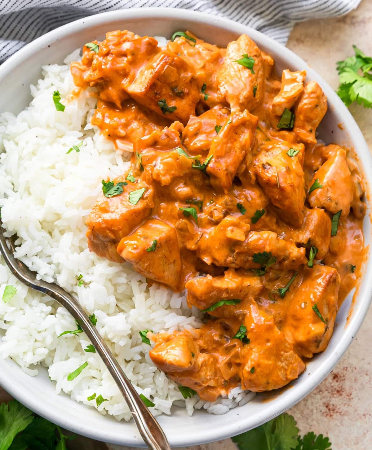 مرغ و برنج - ناهار رژیمی با برنج