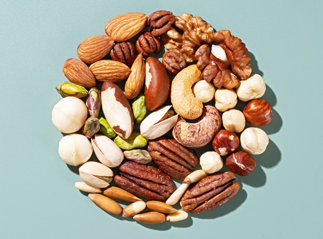 آجیل - لیست برنامه غذایی برای لاغری