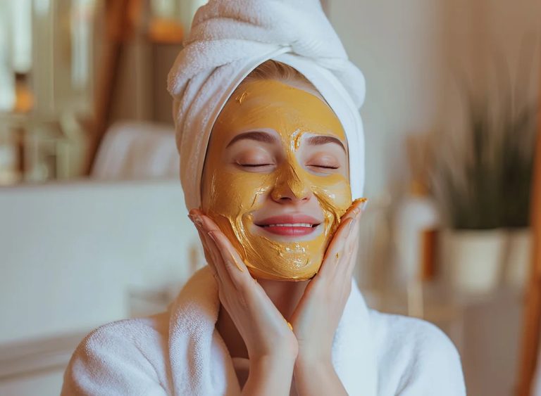 ماسک ماست و زردچوبه برای صورت