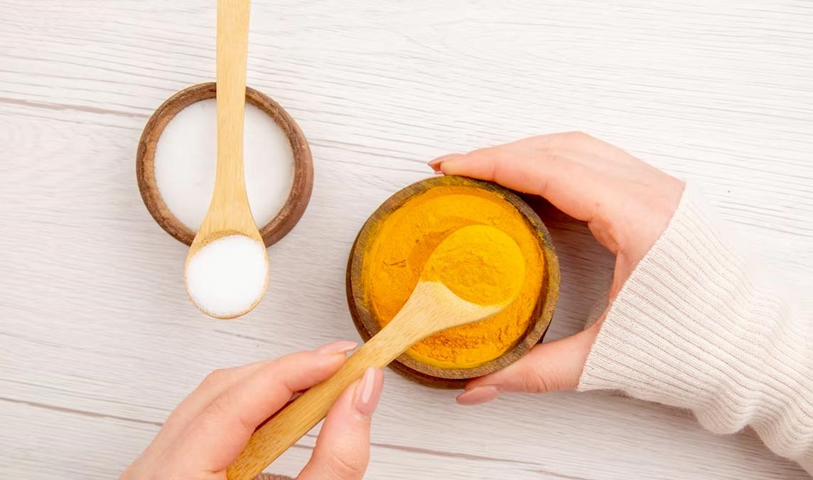 ماسک برای از بین بردن لک صورت - ماسک ماست و زردچوبه برای صورت