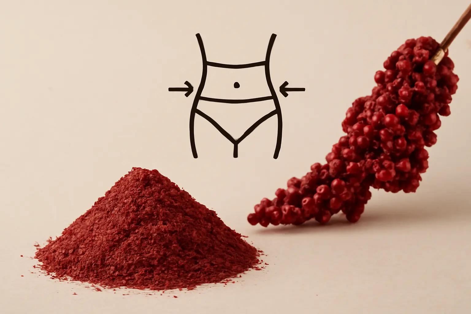 خواص سماق برای لاغری شکم و پهلو