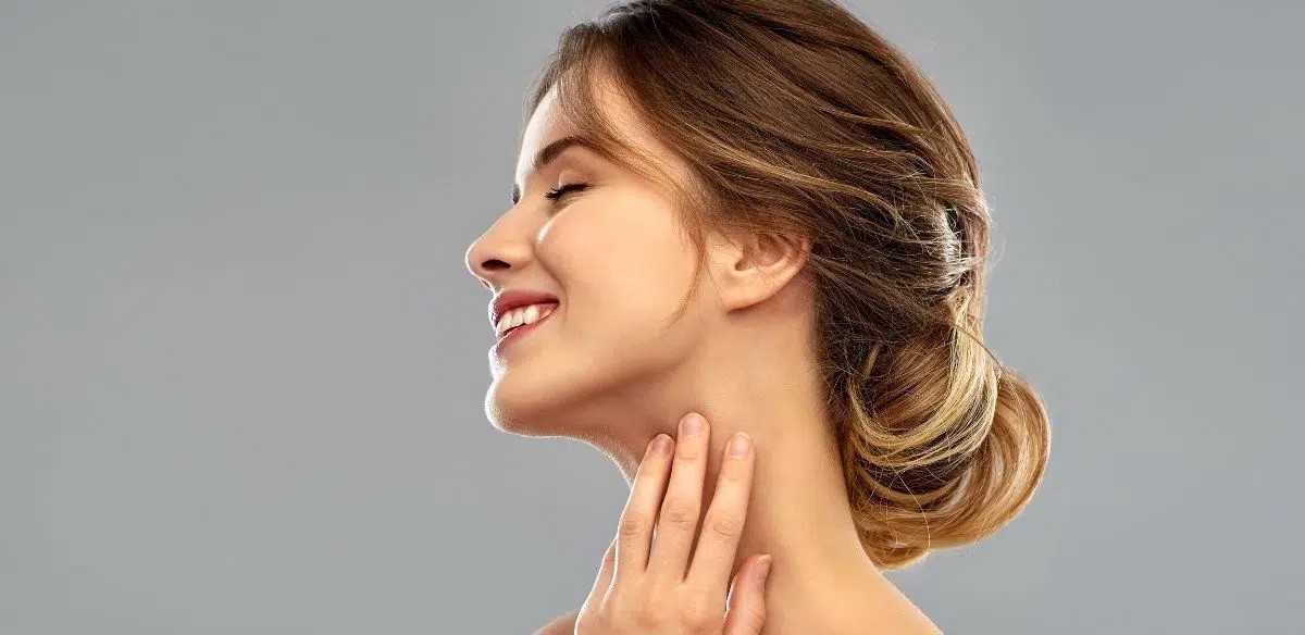 درمان غبغب - از بین بردن غبغب با ماساژ