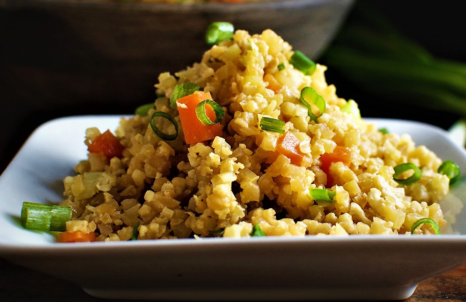 پلوی گل کلم - غذای بدون نان برای شام