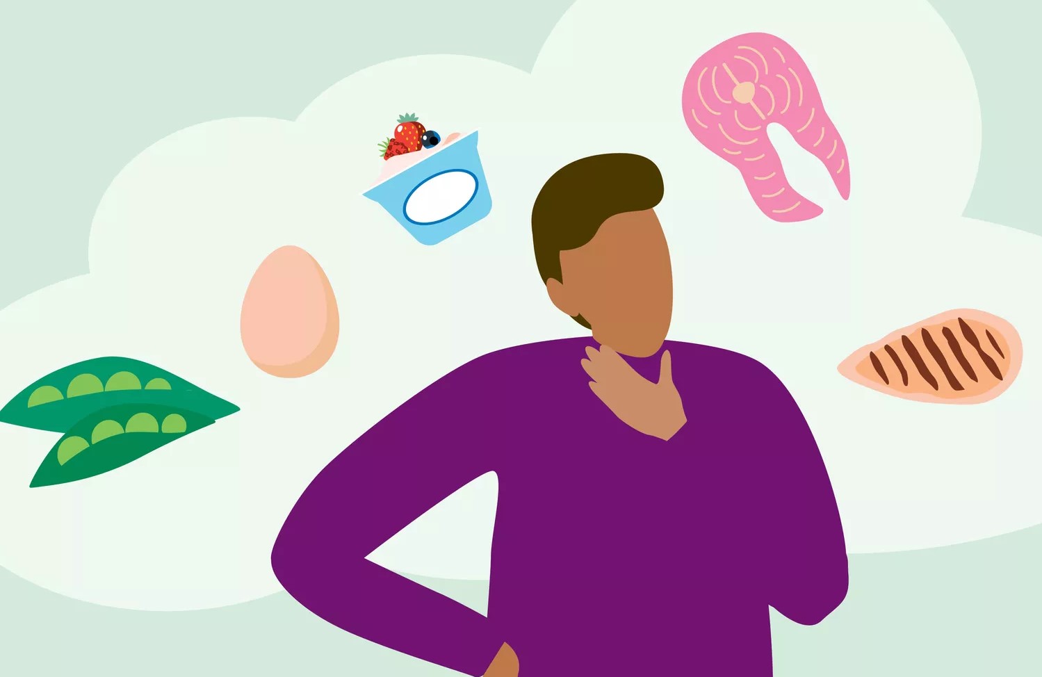 کمبود پروتئین - علائم کمبود پروتئین در بدن