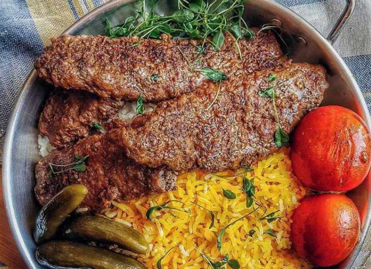 کباب تابه ای - غذای بدون نان برای شام