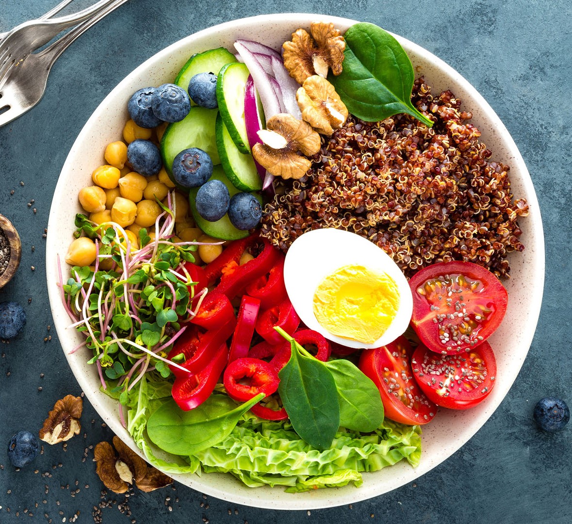 سالاد رژیمی - رژیم لاغری سریع با گوجه فرنگی