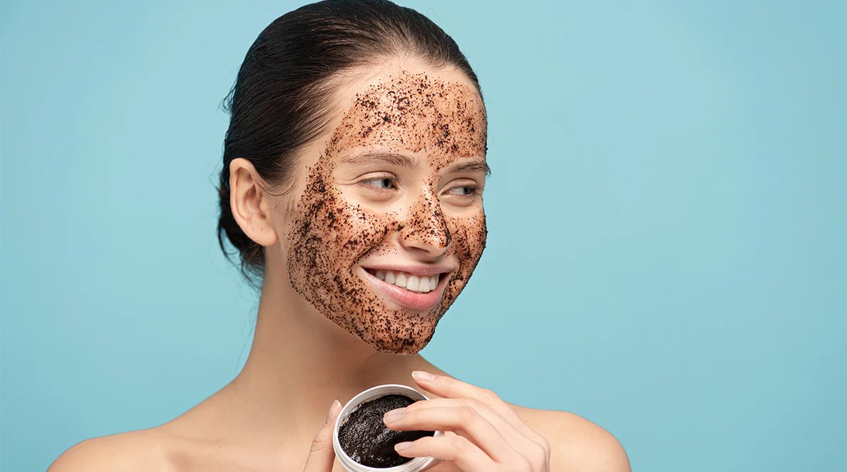 ماسک برای منافذ باز صورت - ماسک قهوه و گلاب