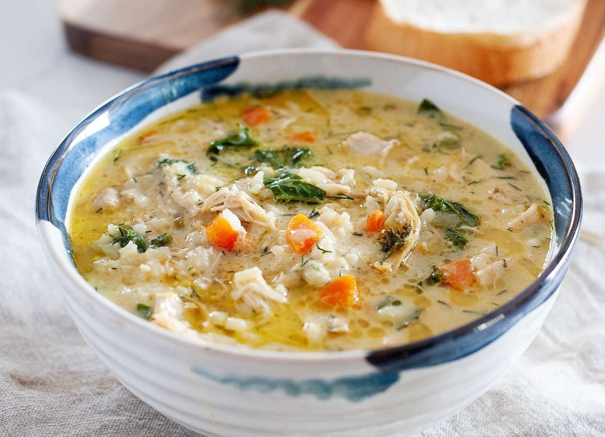 سوپ مرغ - غذای بدون روغن برای سرماخوردگی