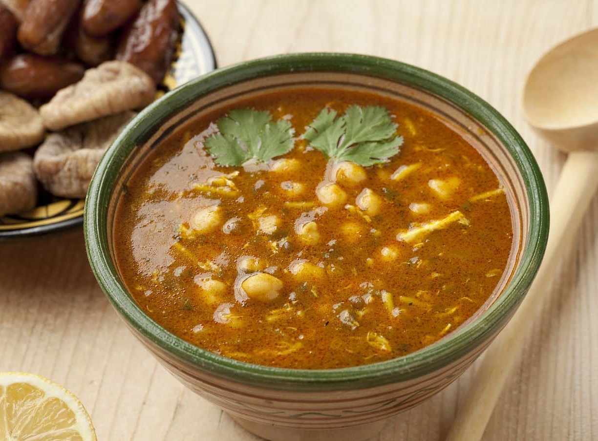 سوپ عدس و نخود - غذای بدون روغن برای سرماخوردگی