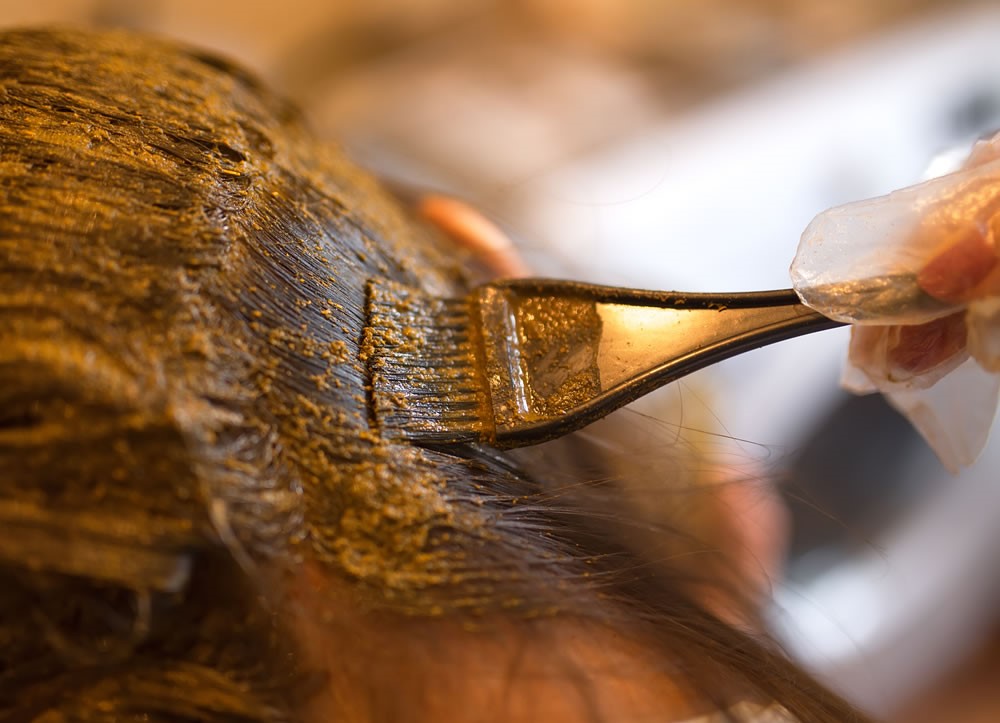 ماسک برای ریزش مو - درمان ریزش مو با حنا