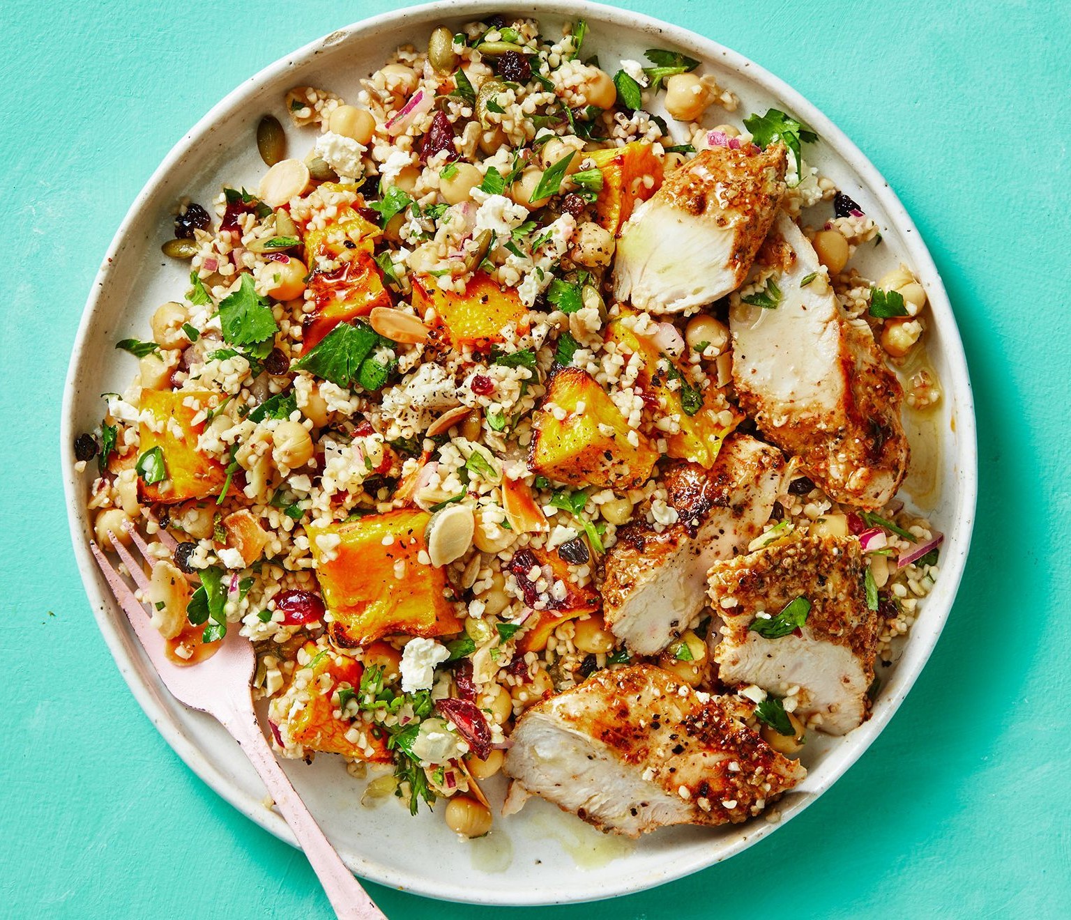 سالاد مرغ - سالاد پروتئینی با مرغ