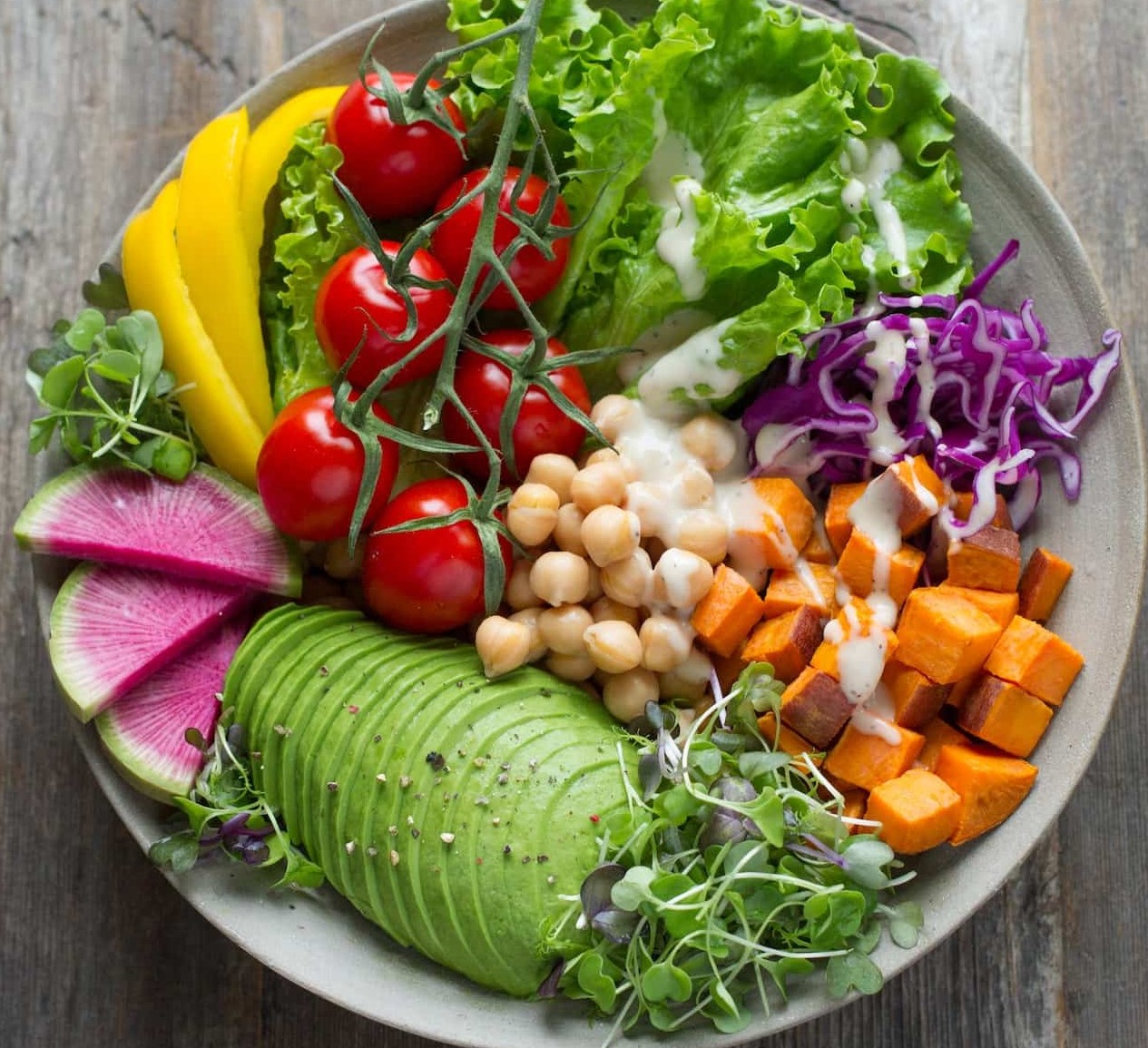 رژیم گیاهخواری - برنامه غذایی گیاهخواری