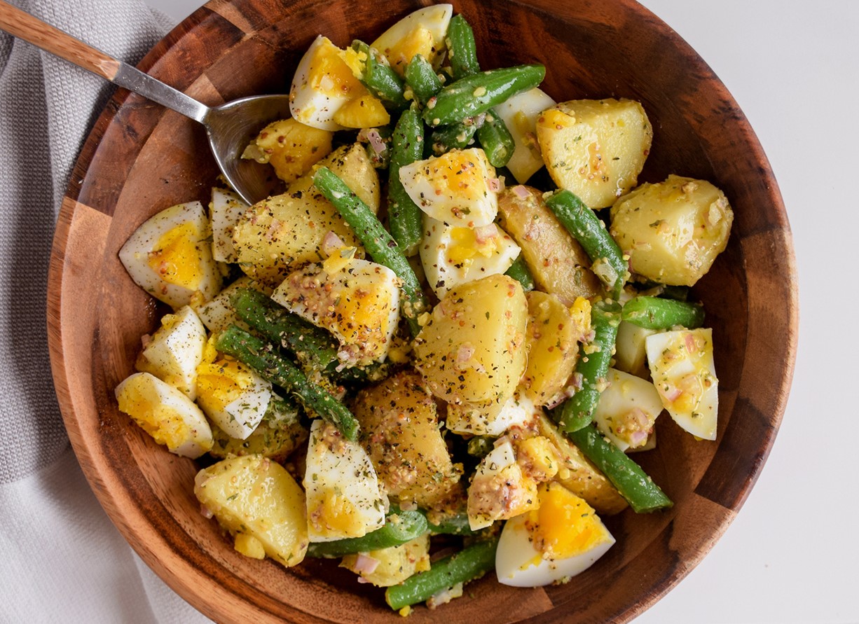 سالاد رژیمی - طرز تهیه سالاد سیب زمینی رژیمی