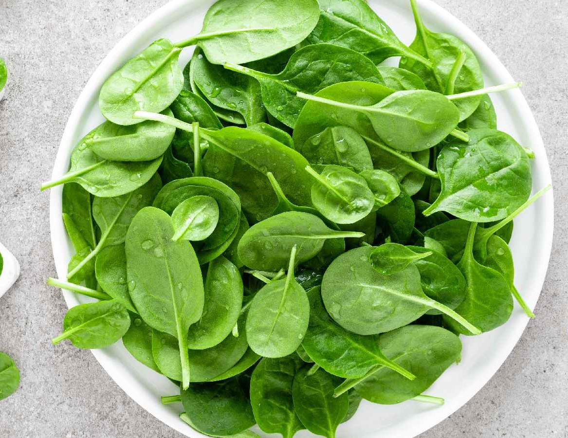 اسفناج - سبزیجات پروتئین دار