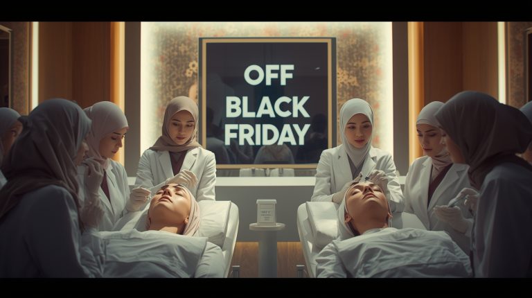 پزشکان مشغول هایفوتراپی برای بیمار در کلینیک