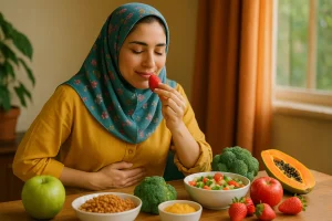 تغذیه در دوران قاعدگی