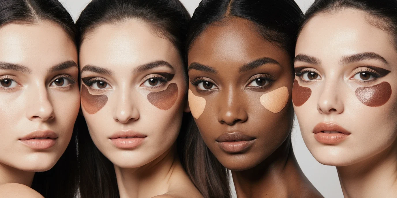 آرایش متناسب با فرم صورت