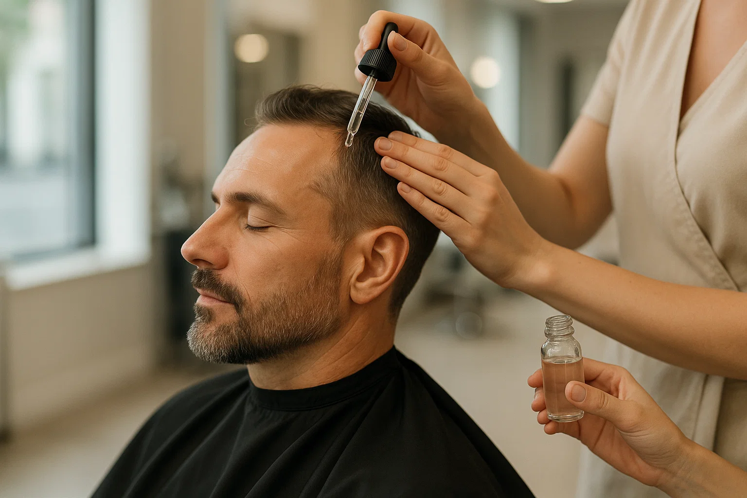 اسکالپ سر برای آقایان