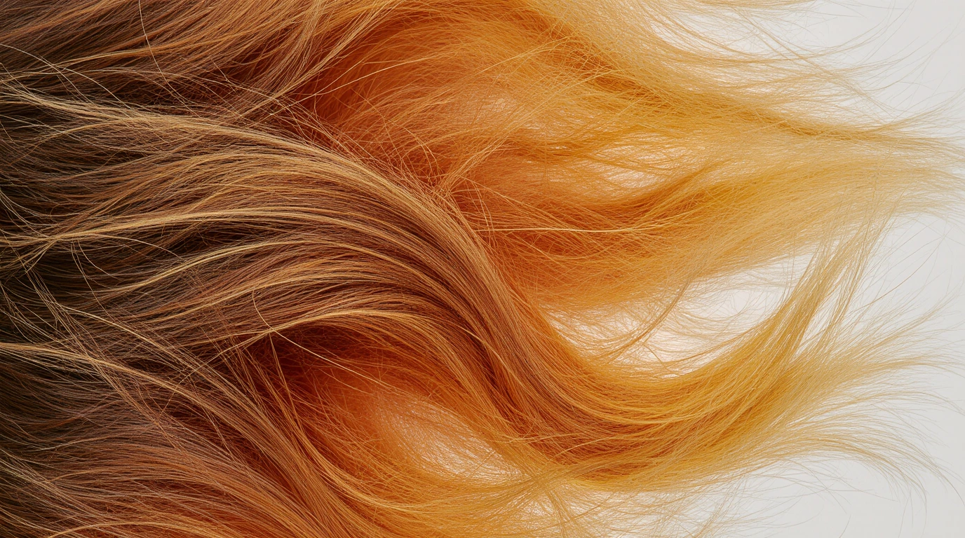 موی سوخته با دکلره