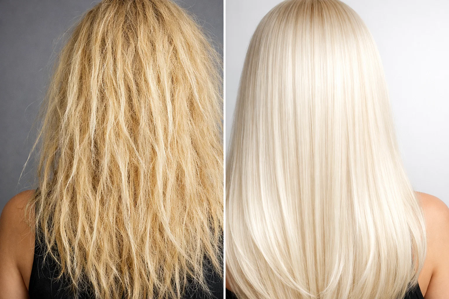 موی سوخته با دکلره