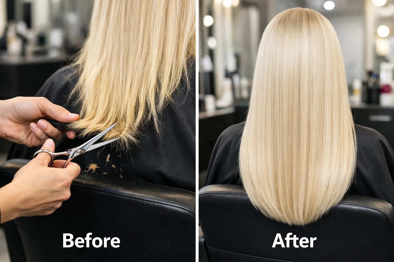 موی سوخته دکلره