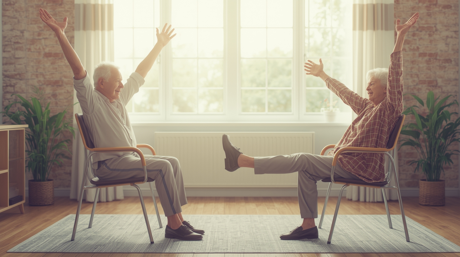 ورزش روی صندلی