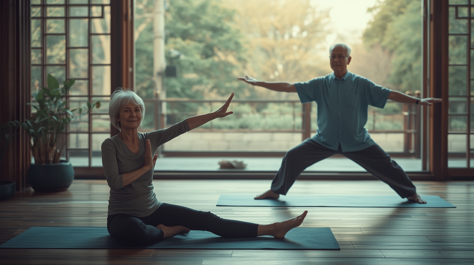 یوگا برای سالمندان