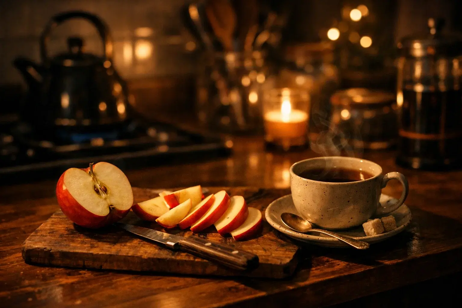 خوردن سیب قبل از خواب