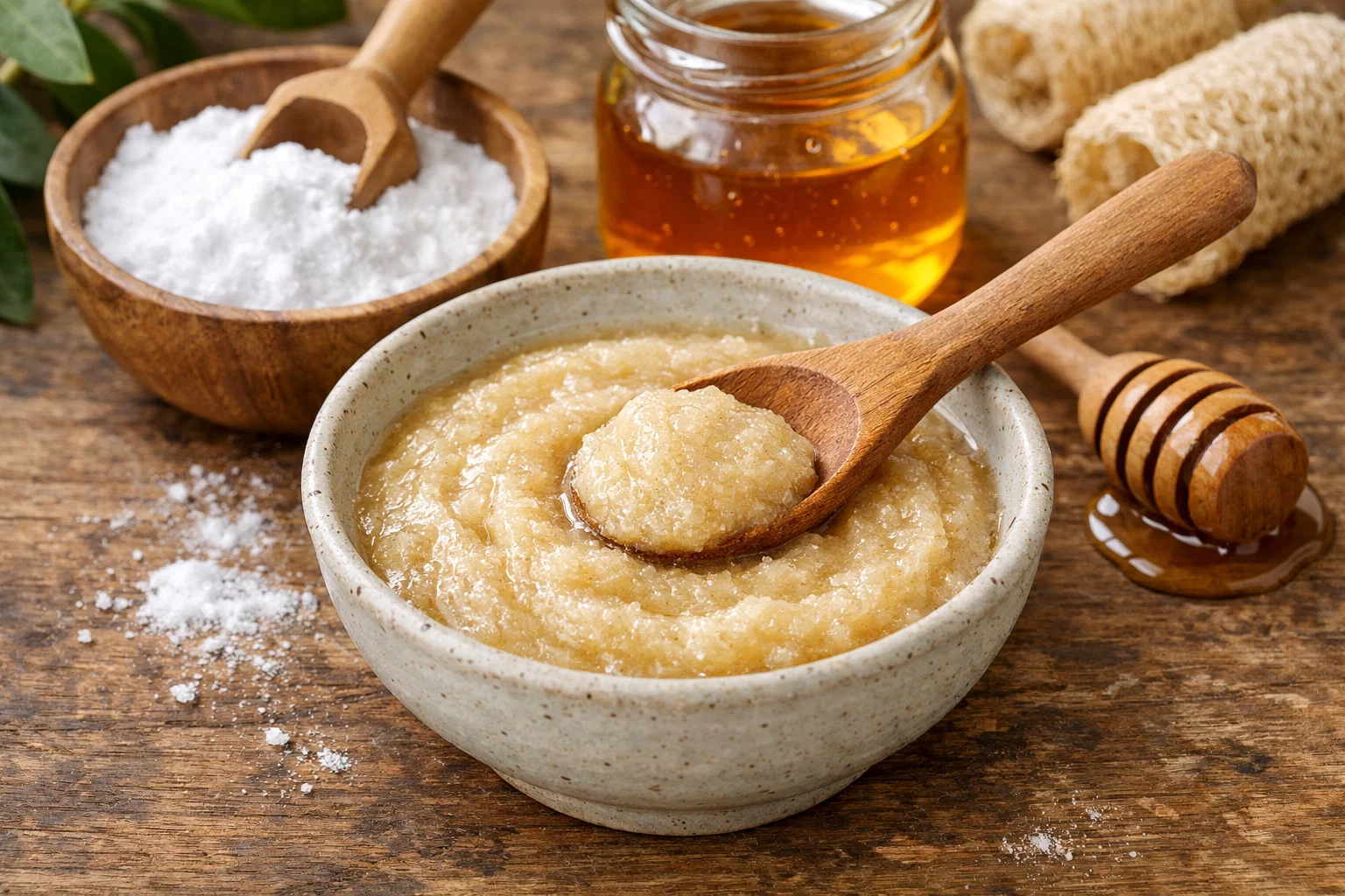 ماسک جوش شیرین و عسل