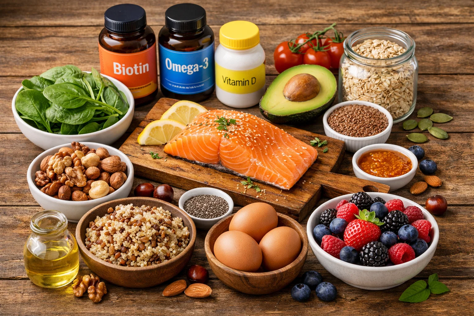 غذا برای ریزش مو 