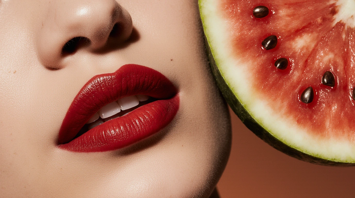 آرایش لب شب یلد