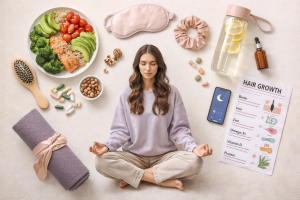 رشد سریع مو در یک هفته