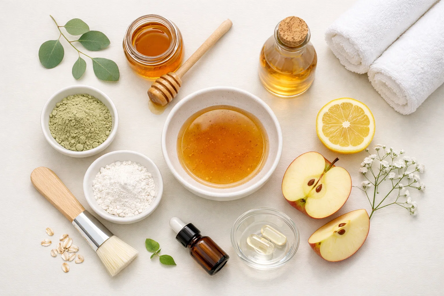 رفع غبغب با سرکه سیب