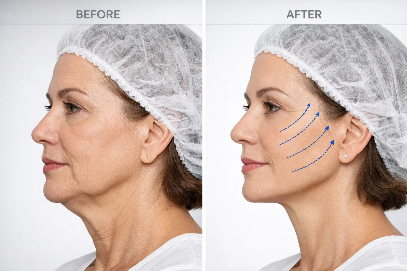 لیفت صورت با نخ