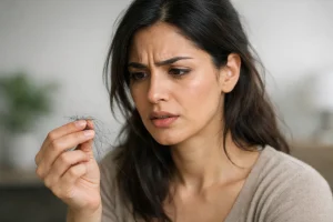 ریزش مو استرسی