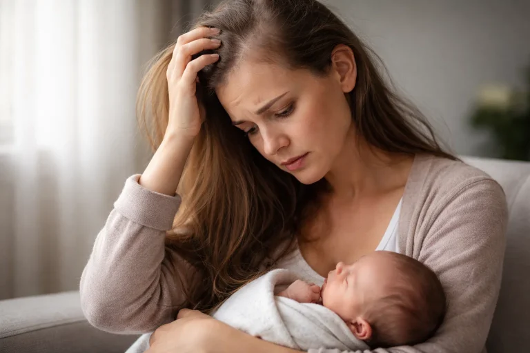 ریزش مو در شیرددهی