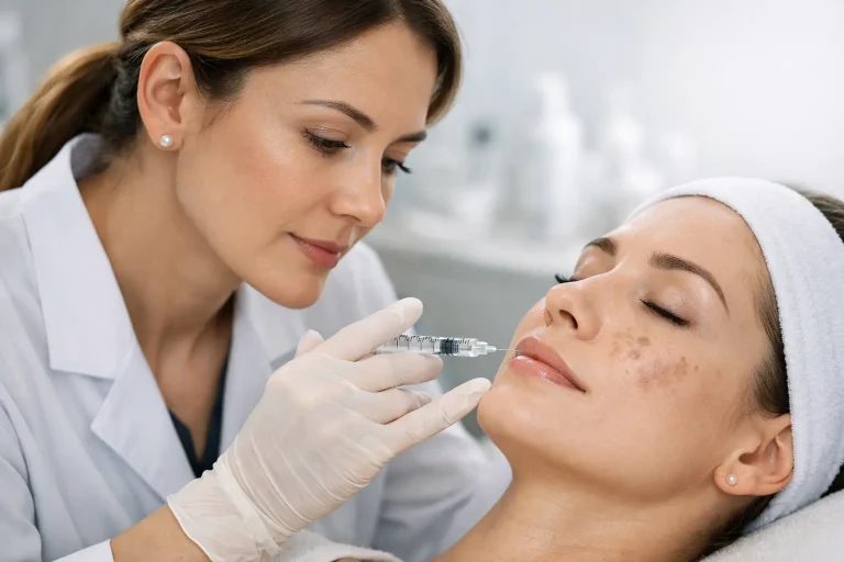 مزوتراپی برای لک صورت