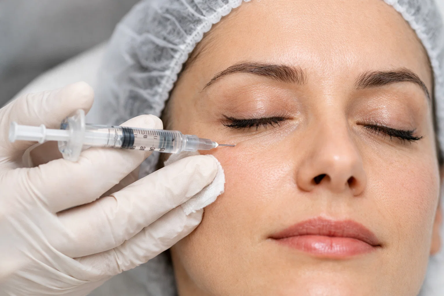 ربع گودددی زیر چشم با فیلر 