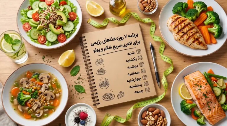 لیست غذاهای رژیمی 0